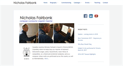 Desktop Screenshot of fairbankmusic.ca